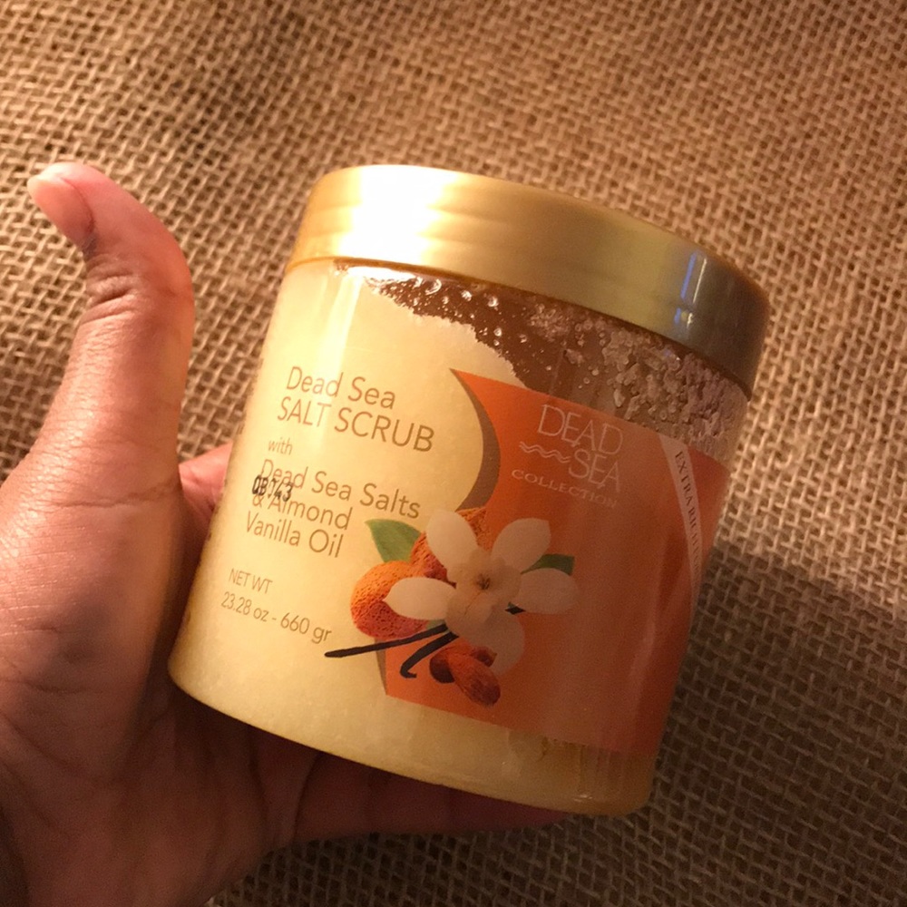 💛 Dead Sea Salts & Almond Vanilla Oil